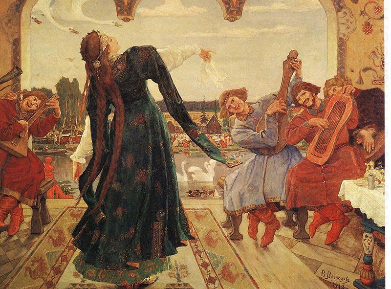 Frog Tsarevna., Viktor Vasnetsov